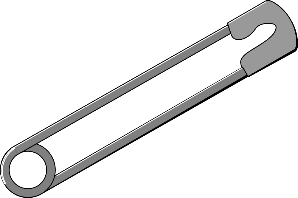 OnlineLabels Clip Art - Safety Pin